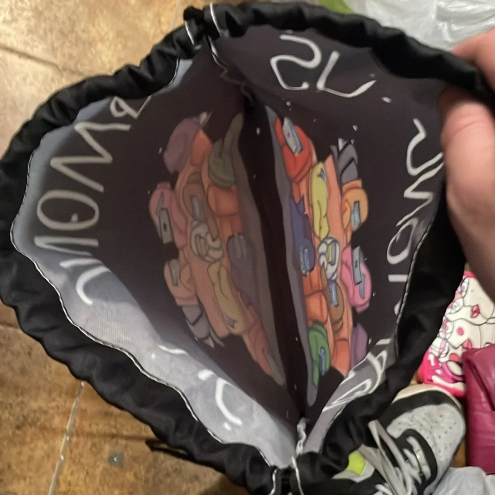 AMONG US pull string backpack 🎒 - Picture 5 of 5